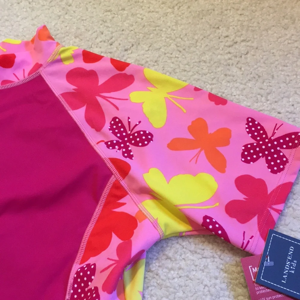 NWT Lands’ End UV protection swim shirt